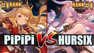 GBVSR 🔥 Pi Pi Pi Cagliostro vs Hursix Narmaya 🔥 High Level Gameplay [upl. by Ynattir52]