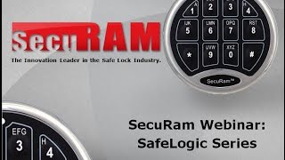 Webinar  SafeLogic Series  SecuRam [upl. by Nnaitsirk]