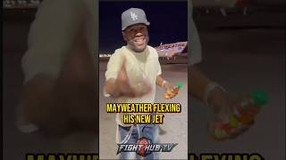 Floyd Mayweather gives INSIDE LOOK to his NEW luxurious jet [upl. by Aidiruy847]