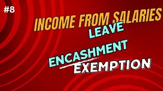 Leave Encashment Exemption in Income Tax in Tamil Retirement Benefits Commerce Cartoons [upl. by Nahraf493]