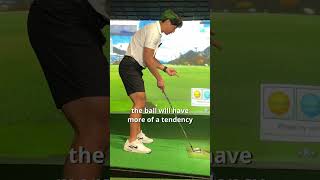 HOW TO HIT OFF SLOPED LIES BELOW THE FEET golf shorts golftips [upl. by Solenne374]