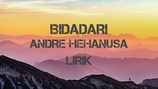 Andre Hehanusa  Bidadari Lyrics [upl. by Domel]