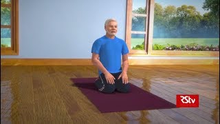 PM Modi shares animated video of Ustrasana promotes yoga [upl. by Pomfret979]