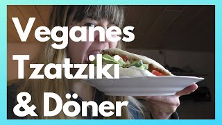 Veganes TZATZIKI selber machen amp DÖNER Rezept [upl. by Assenev]