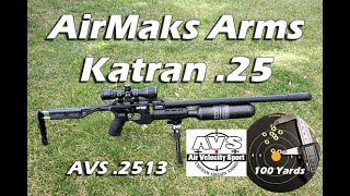 AirMaks Arms Katran 25  Full Review and Tear Down  2513 AVS slugs [upl. by Tedman289]