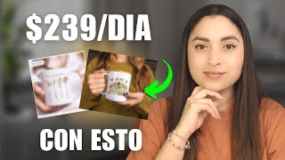 1 Como Ganar DINERO Sin Experiencia DESDE CASA Vendiendo Tazas Sin Inversion [upl. by Dreeda]