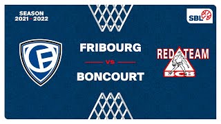 SB League  Day 8 FRIBOURG vs BONCOURT [upl. by Ennayehc]