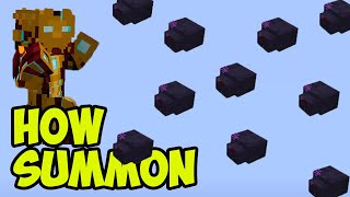 How to Summon ENDERMITE in Minecraft 4 ways Tutorial [upl. by Lambert]