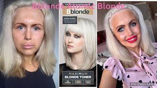 Bblonde Atomic Blonde Toner Review amp Demo [upl. by Tarah]