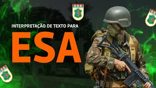 INTERPRETAÇÃO DE TEXTO PARA O INGLÊS DA ESA [upl. by Ramsay193]