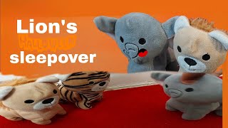 Lions Halloween sleepover  The 4best friends Halloween Special [upl. by Stichter]