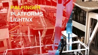 PALFINGER Service  900 Light NX  Working with the aerial work platform [upl. by Anrahs]