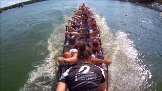 DKV Drachenboot Mixed Nationalteam Deutschland 2018 ballert einen raus [upl. by Oiromed640]