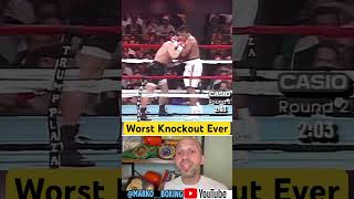 The most brutal knockout in boxing history Ray Mercer versus Tommy Morrison￼ [upl. by Donny407]