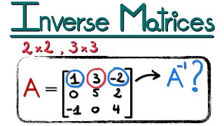 How to Invert Matrices  Exercises Step by Step [upl. by Mott]