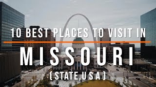 10 Best Places to Visit in Missouri USA  Travel Video  Travel Guide  SKY Travel [upl. by Einnod]