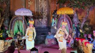 Legong amp Barong Dance Ubud Palace  Bali Indonesia [upl. by Ihc382]