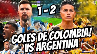 ¡¡ASI FUERON LOS GOLES DE LA SELECCION COLOMBIA VS ARGENTINA  RESUMEN ELIMINATORIAS 2024 [upl. by Reehsab21]