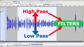 HighPass and LowPass Filters Explained  Audacity Bootcamp [upl. by Grounds]