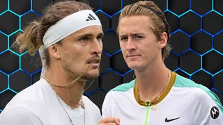 Alexander Zverev vs Sebastian Korda  Montreal 2024 Quarter Final [upl. by Rebmac]