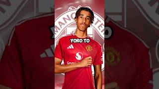 Leny Yoro to Manchester United Here We Go Signs 5 year Deal Medicals Done Deal Transfer News Man Utd [upl. by Bortz]