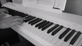 Jaime les filles  Jacques Dutronc piano solo extrait [upl. by Eikciv]