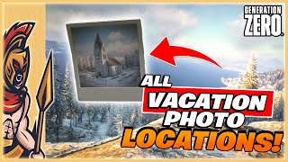 All Vacation Photo Locations  Generation Zero Collectable Guide [upl. by Ilak]