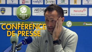 Conférence de presse FC SochauxMontbéliard  Chamois Niortais  03   201819 [upl. by Rhea]