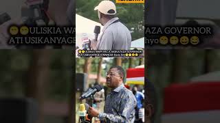 WEWE ULISKIA KWA NANI MCA AKIKATAZA GOVERNOR ATI USIKANYAGE KWANGU fypシ゚viral [upl. by Eiramanitsirhc]