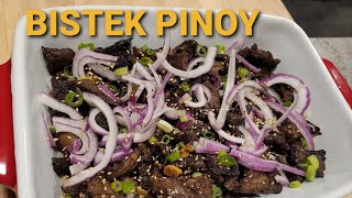 HOW TO COOK BISTEK TAGALOG  BEEFSTEAK Homestyle [upl. by Gustie327]