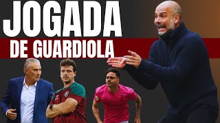 TITE USA TÃTICA DE GUARDIOLA PARA SUPERAR A DEFESA DO FLUMINENSE  MERCADO DA BOLA DO FLAMENGO [upl. by Catharine]