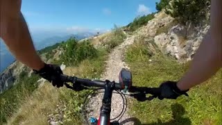 Monte Zugna Trailtour  MTB Gardasee [upl. by Terle]