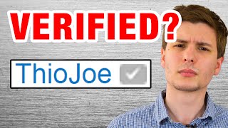 How to Get Verified Checkmark on YouTube  ThioJoeTech [upl. by Iznik]