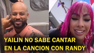 Yailin La mas Viral y Randy Detrás de Cámara La Canción que esperan [upl. by Adlitam84]