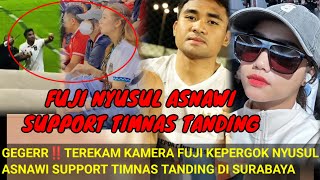 GEGER‼️TEREKAM KAMERA FUJI KEPERGOK NYUSUL ASNAWI SUPPORT TIMNAS TANDING DI SURABAYA [upl. by Gemini859]