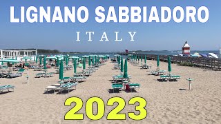 Lignano Sabbiadoro Italy  Urlaub 2023 [upl. by Dlanod]