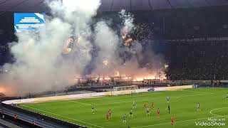 Hertha BSC vs 1 FC Köln Pyro  Support 2 November 2024 [upl. by Hake]