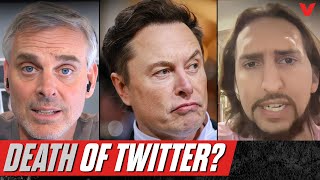 Nick Wright on quotToxicquot Twitter changes under Elon Musk  Colin Cowherd Podcast [upl. by Kempe]