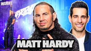 Matt Hardy On Leaving AEW Possible WWE Return Hardy Boyz Legacy Ladder Matches [upl. by Nurse]