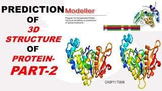 Bioinformatics Homology Modelling For 3D Structure PredictionModeller925 Bioinformatics Tutorial [upl. by Marelya4]