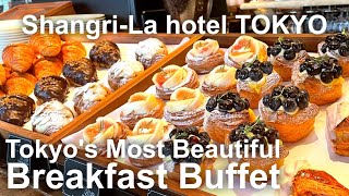 Tokyos Most Beautiful Breakfast Buffet at ShangriLa Hotel Tokyo [upl. by Elirpa]