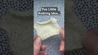 Quick fun knitting project free patterns to knit Barbie doll clothes knittingpattern cute craft [upl. by Amak875]