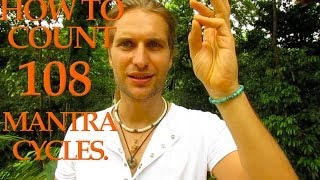 MANTRA  How to count 108 MANTRACYCLES without a Mala or Rosary [upl. by Assirral]