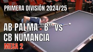 1ª J PRIMERA DIV  AB PALMA ¨B¨ vs CB NUMANCIA  M 2  T 202425 [upl. by Ahsinid518]