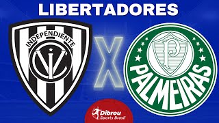 INDEPENDIENTE DEL VALLE X PALMEIRAS AO VIVO  LIBERTADORES 2024  FASE DE GRUPOS  NARRAÇÃO [upl. by Barcroft]