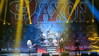 Saxon  Wheels Of Steel Live at Hydro Glasgow 11th March 2024 [upl. by Yraht]