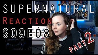 Supernatural Reaction Season 9x08  Part 2  Dakara Jayne [upl. by Rise]