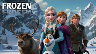 Elsa’s Journey to The Crystal Caverns of Eldora Movie  Frozen 3  Mysterious Crystals [upl. by Adiaz]