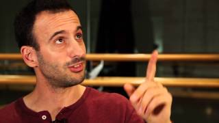 Hofesh Shechter  Sun  Interview [upl. by Novyart]