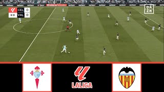 CELTA VIGO VS VALENCIA  LALIGA 20242025  FOOTBALL LIFE 2024 [upl. by Tiffa]